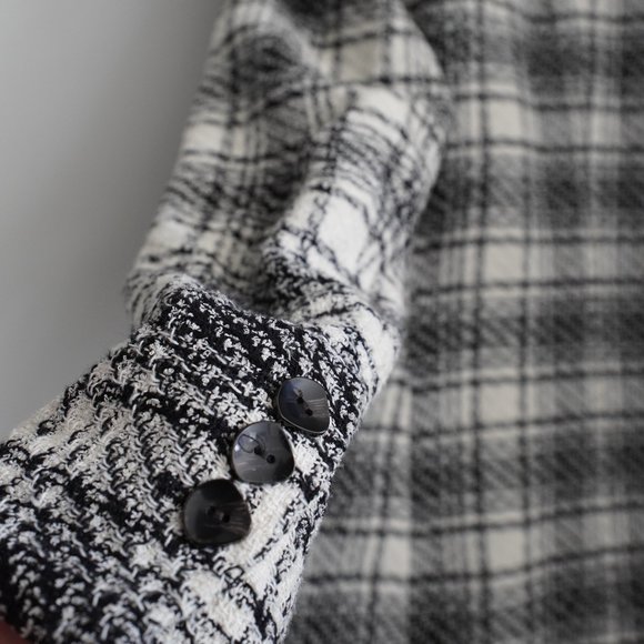 Zara black and white blazer - Picture 2 of 12